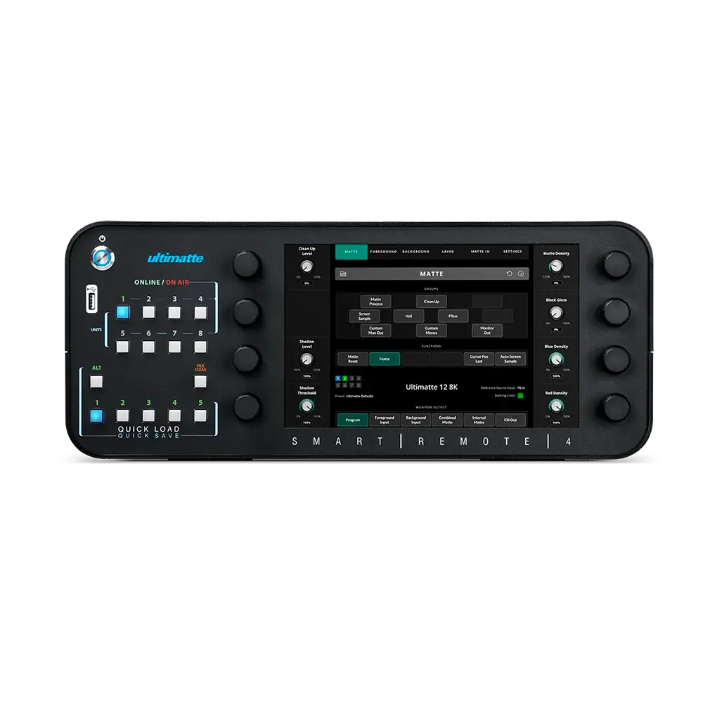 Ultimatte-Smart-Remote-4-Front.webp Blackmagic Ultimatte Smart Remote 4 - Image 1