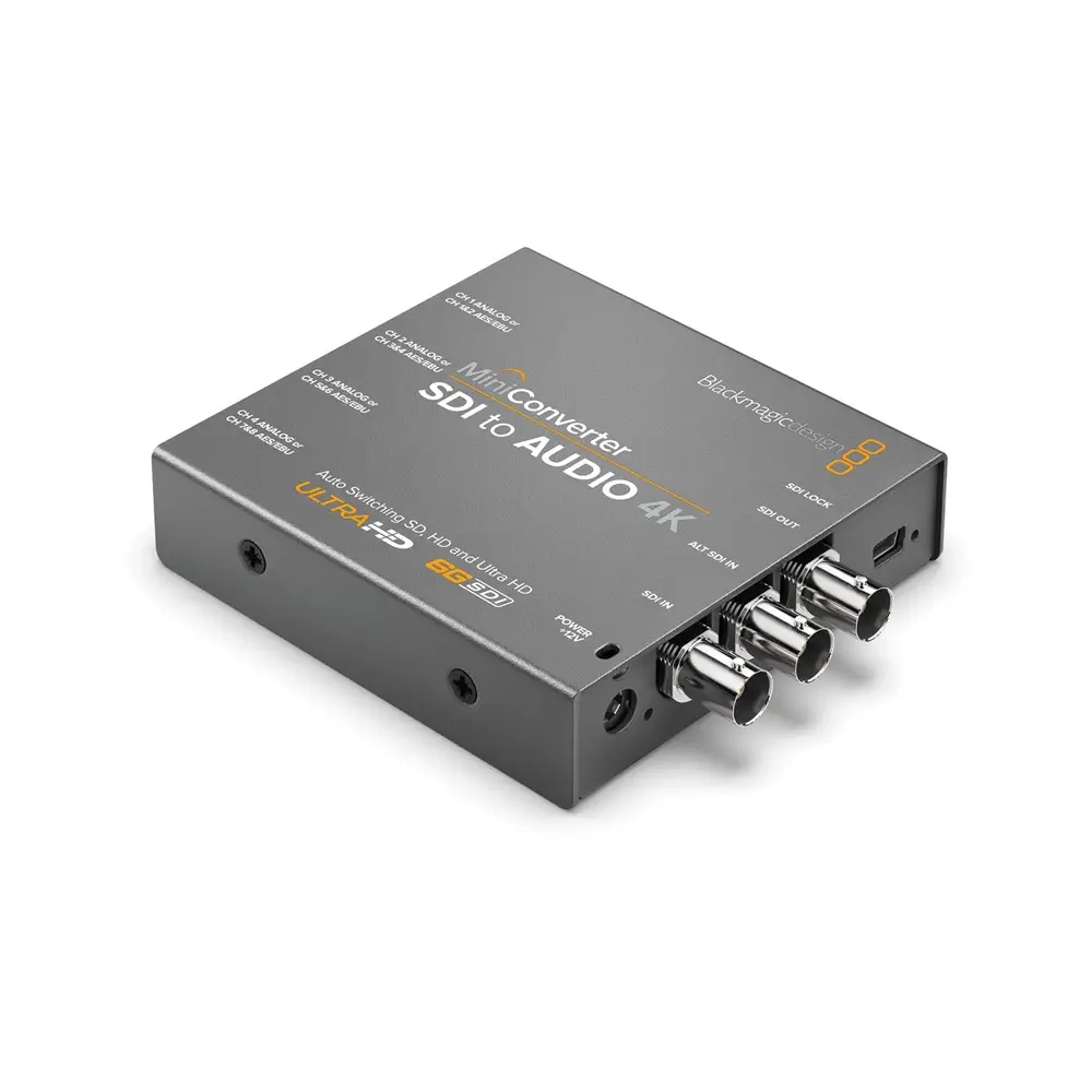 bmd-sdi-audio4k-1 Blackmagic Mini Converter - SDI to Audio 4K - Image 1