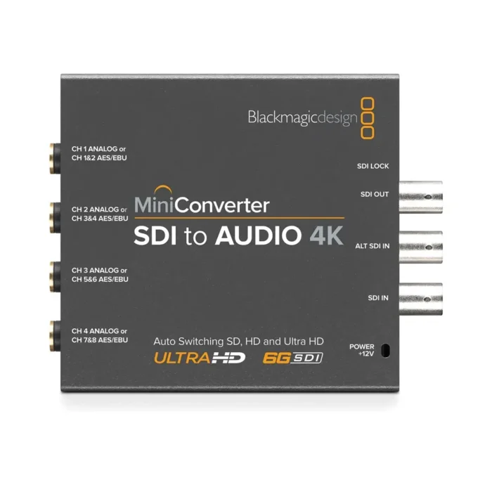 Blackmagic Mini Converter - SDI to Audio 4K - Image 2