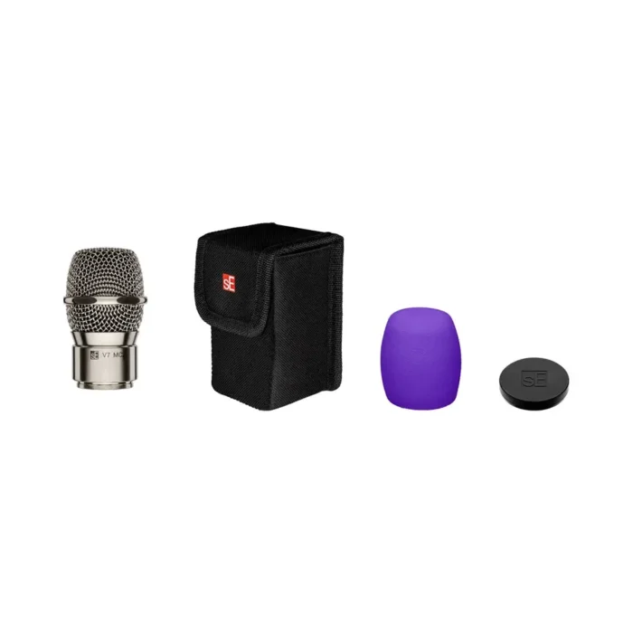 sE Electronics V7 MC2 Supercardioid Dynamic Mic Capsule w/ Pouch - Nickel - Image 6