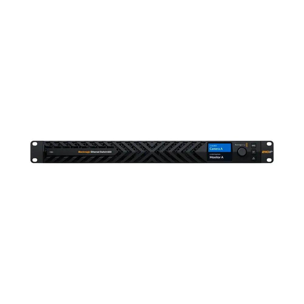 DWCSWAMODC820-1 Blackmagic Ethernet Switch 820 - Image 1