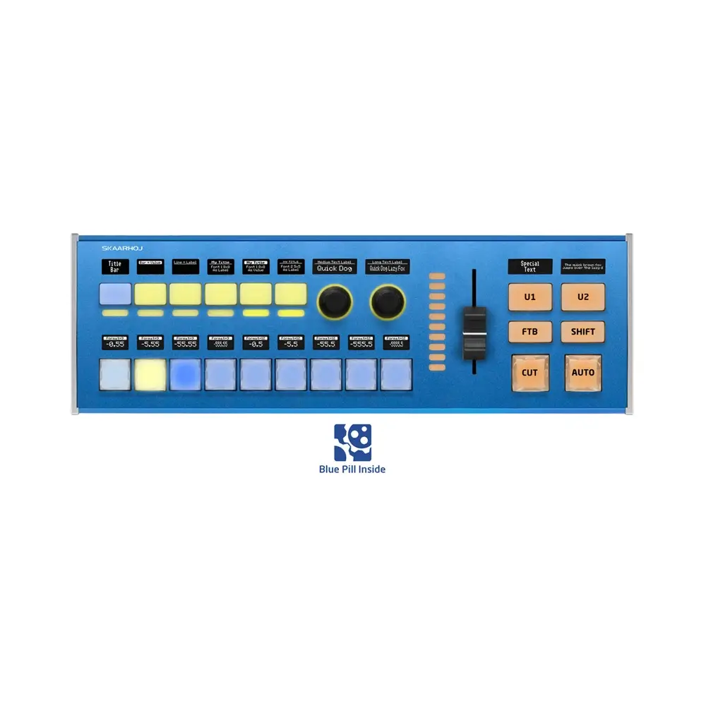 LIVE-FLY-N-V1B SKAARHOJ Live Fly Controller with Blue Pill Inside and NKK Buttons - Image 1