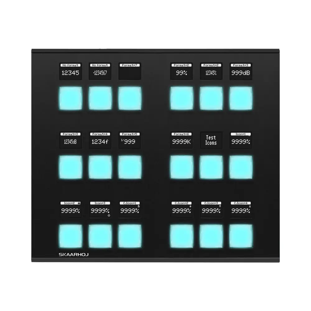 QCK-SHOTPRO-V1B-SBK-1 SKAARHOJ Quick Shot Pro - Slim Enclosure Black - Image 1