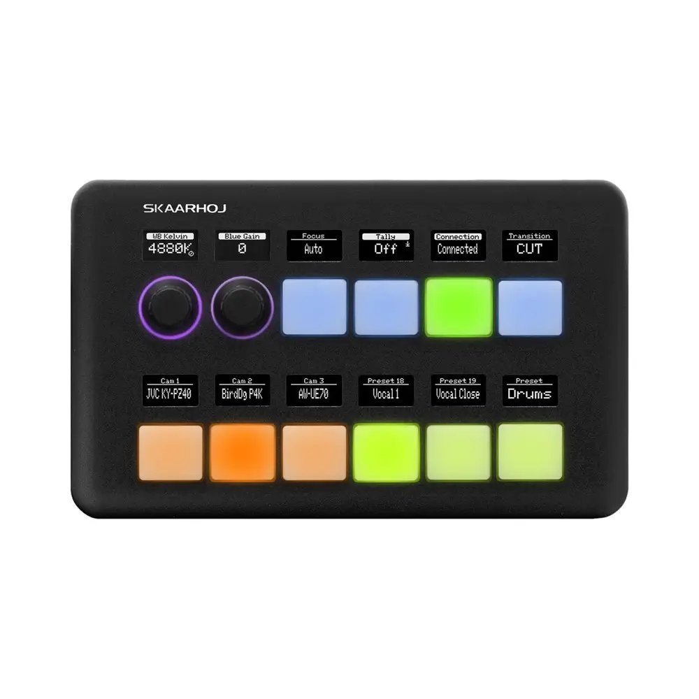 QUICK-PAD-V2BK-1 SKAARHOJ Quick Pad w/UniSketch - Black - Image 1