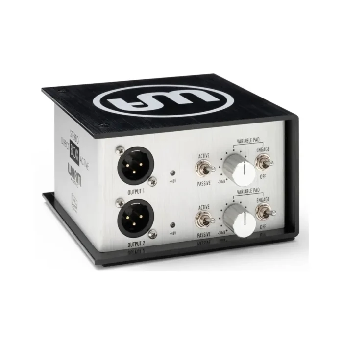 Warm Audio Stereo DI (Active) Dual-Channel Professional Direct Box - Image 2