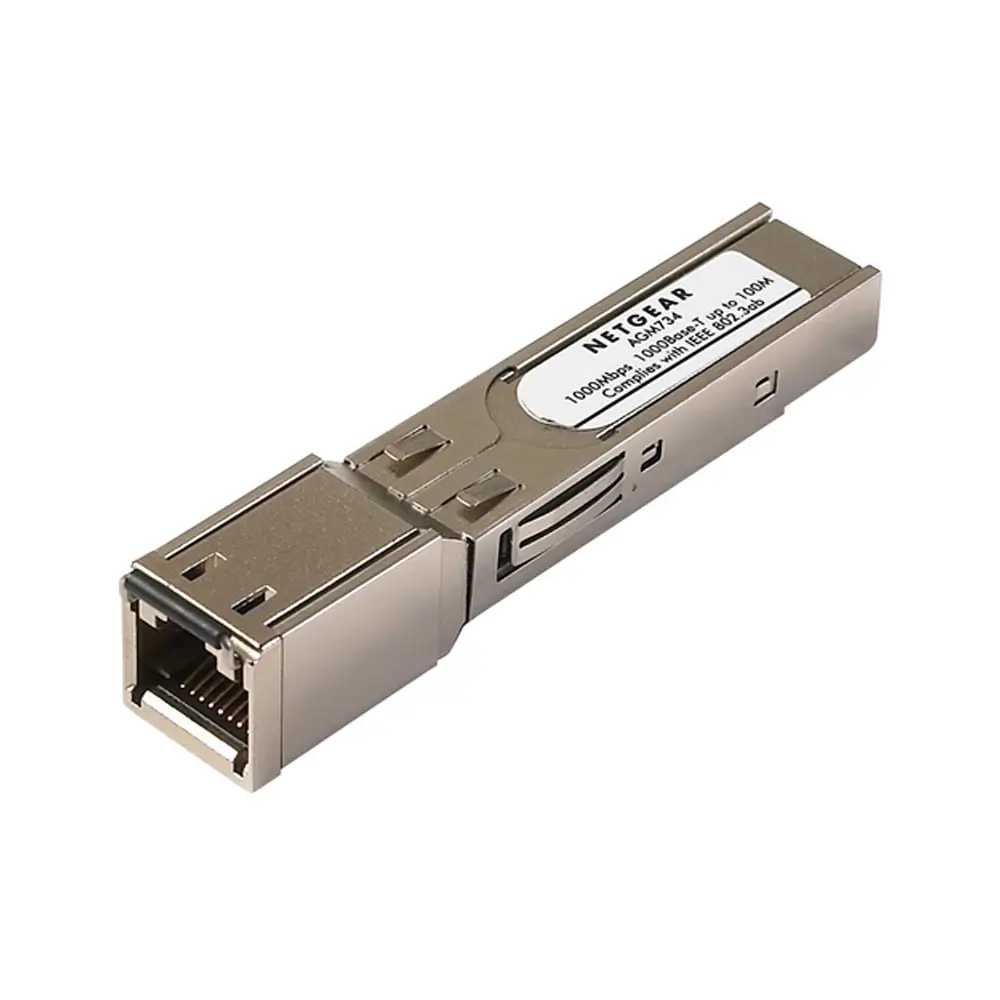 AGM734-10000S NETGEAR AGM734 - SFP Transceiver 1000BASE-T (Transceiver) - Image 1
