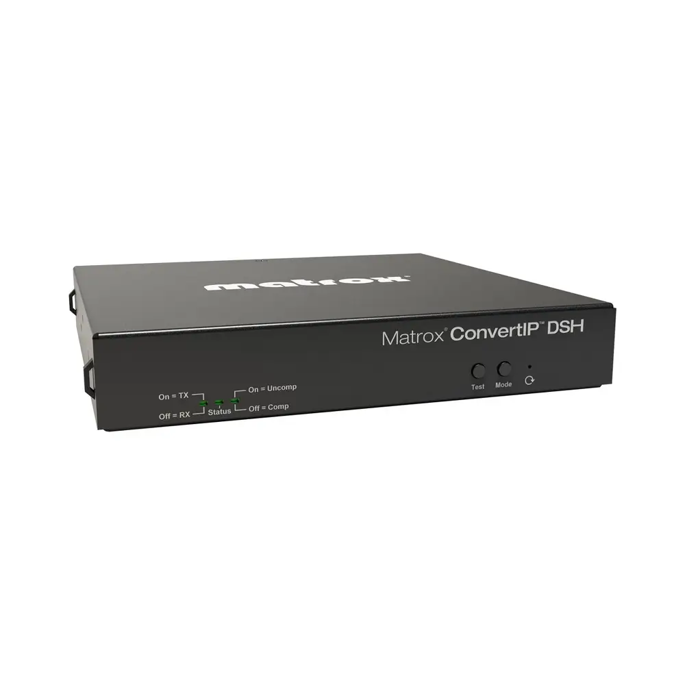 CIP-DSH2-1 Matrox ConvertIP DSH Transmitter / Receiver and IP Video Gateway - Image 1