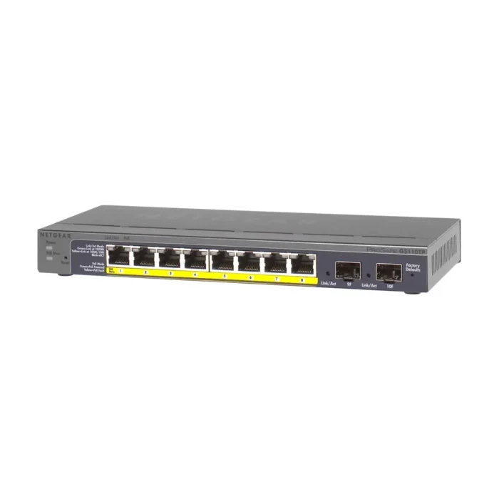 NETGEAR GS110TPv3 - 8P GE POE Smart Switch - Image 2