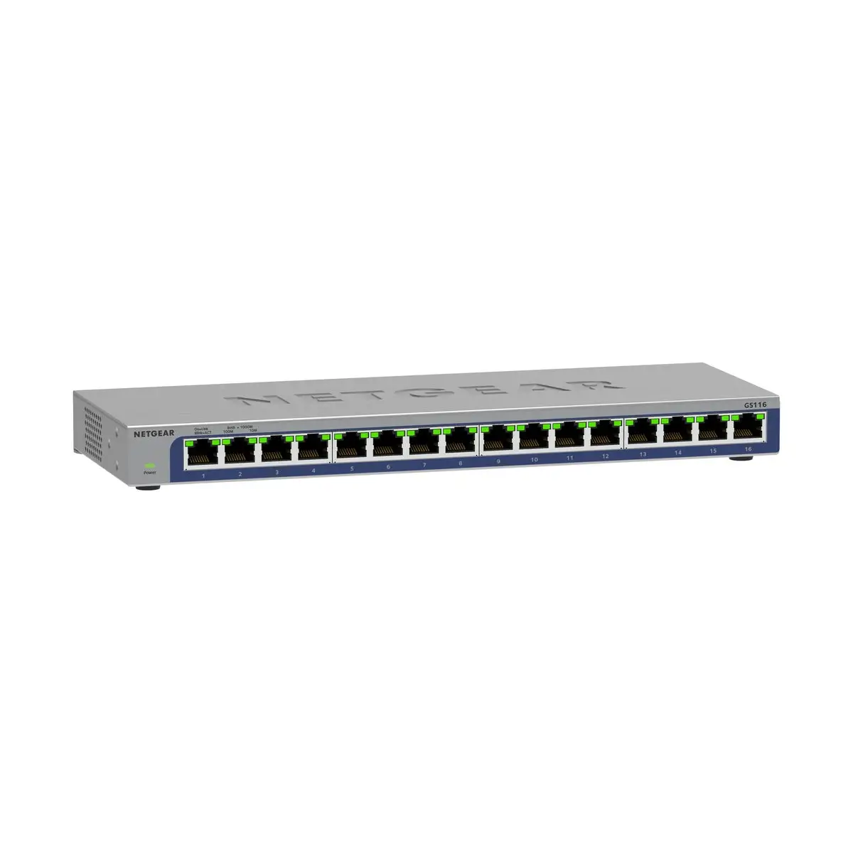 GS116-300EUS-3 NETGEAR GS116v3 - 16-Port DESKTOP Gigabit Ethernet Switch - Image 1