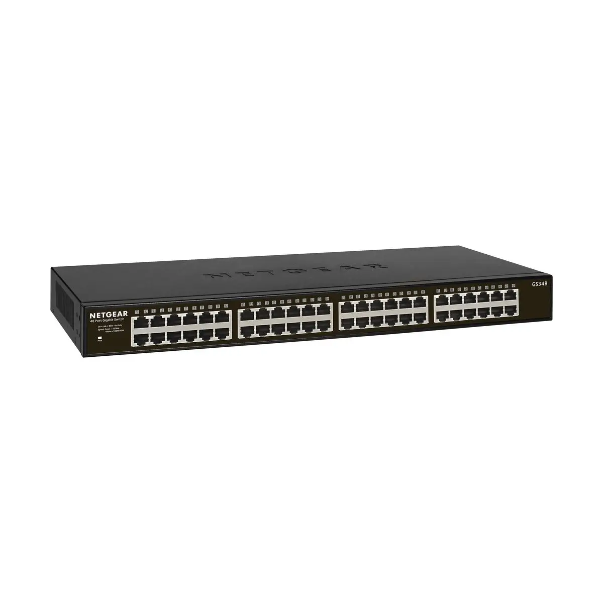 GS348-100EUS-1 NETGEAR GS348 - 48-Port Gigabit Ethernet Unmanaged Switch - Image 1