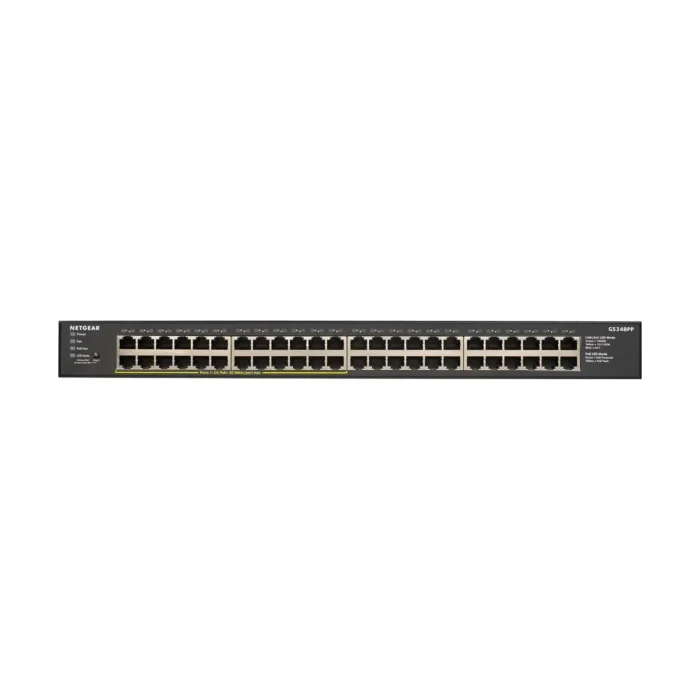 NETGEAR GS348PP - 48-Port Gigabit Ethernet Unmanaged Switch W/POE/POE+ - Image 2