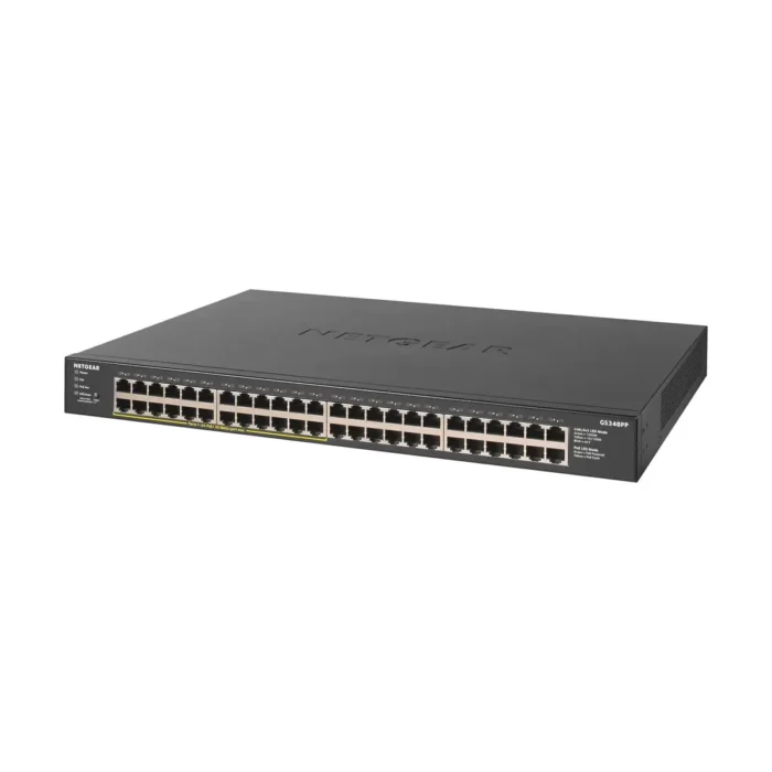 NETGEAR GS348PP - 48-Port Gigabit Ethernet Unmanaged Switch W/POE/POE+ - Image 3