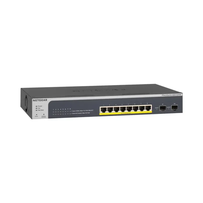 NETGEAR GS510TPP - 8P GE POE+ Smart Switch - Image 2