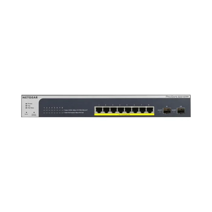 NETGEAR GS510TPP - 8P GE POE+ Smart Switch - Image 3