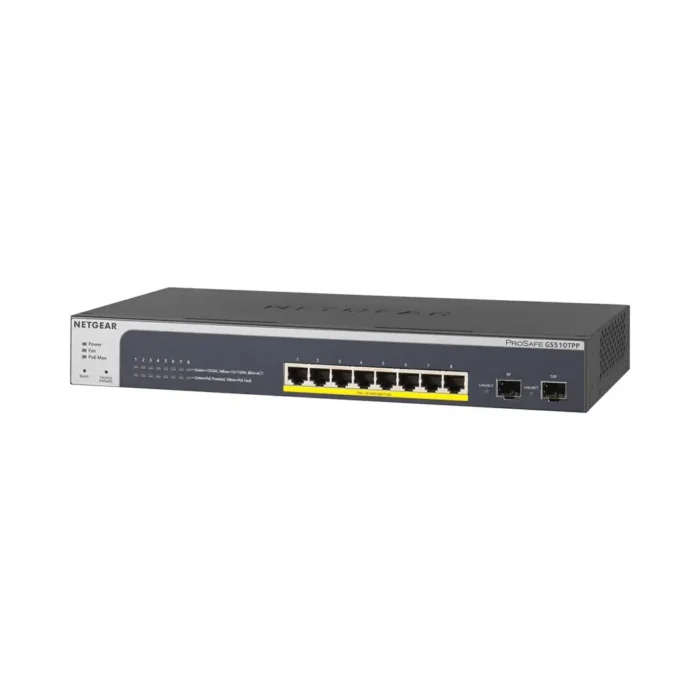 NETGEAR GS510TPP - 8P GE POE+ Smart Switch - Image 4