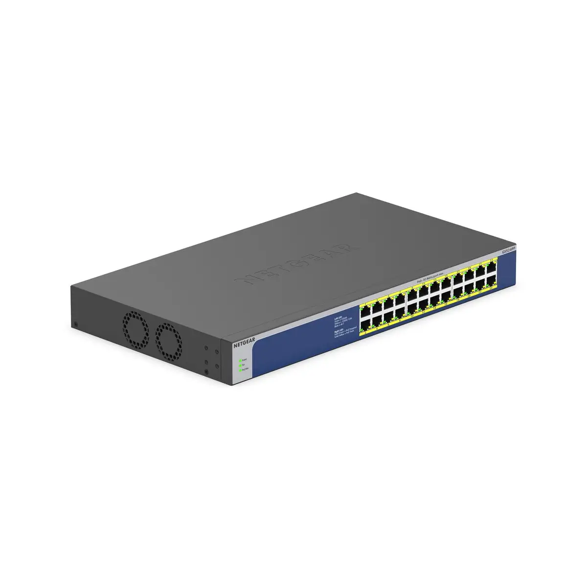 GS524PP-100EUS-1 NETGEAR GS524PP - 24-Port Gigabit Ethernet Unmanaged Switch W/POE/POE+ - Image 1