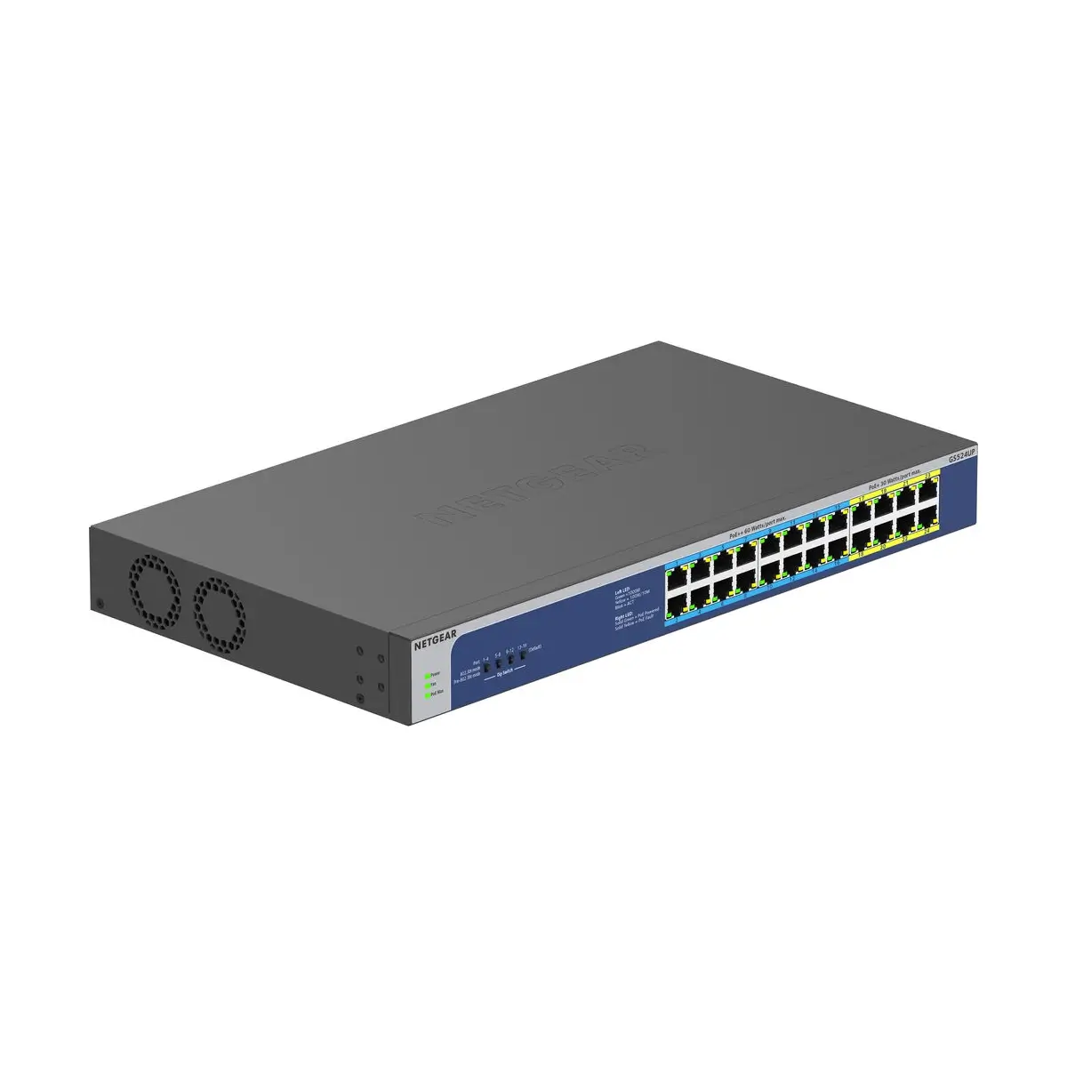 GS524UP-100EUS-1 NETGEAR GS524up - 24-Port Gigabit Ethernet Unmanaged Switch W/POE/POE+ - Image 1