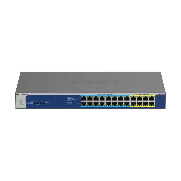 NETGEAR GS524up - 24-Port Gigabit Ethernet Unmanaged Switch W/POE/POE+ - Image 2