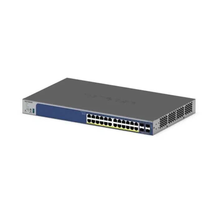 NETGEAR GS728TXPv3 - 24P GE POE+ Smart Switch W/10G SFP+ - Image 3