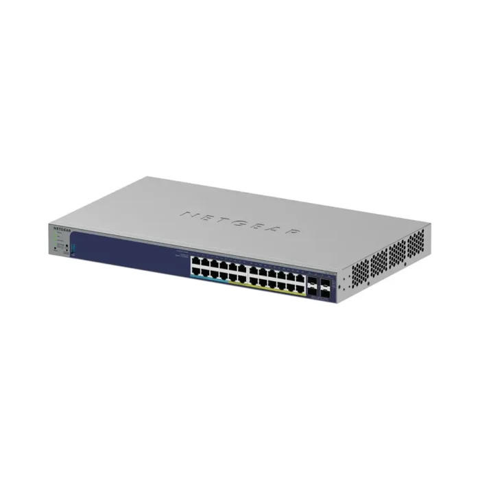 NETGEAR GS728TXupv3 - 24P GE POE++ Smart Switch W/10G SFP+ - Image 3