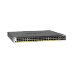 NETGEAR M4300-52G-PoE+ 48-Port Gigabit PoE+ Compliant Managed Network Switch with SFP+