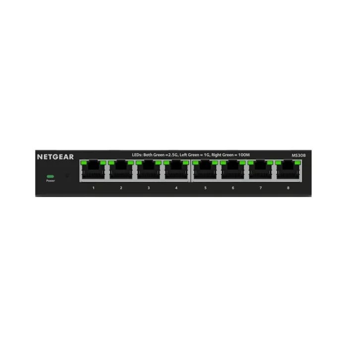NETGEAR MS308 - 8 -Port  MULTIGIG 2.5G Unmanaged Switch - Image 4