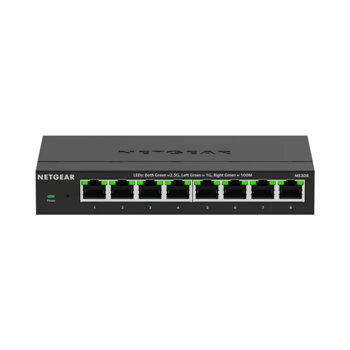 NETGEAR MS308 - 8 -Port  MULTIGIG 2.5G Unmanaged Switch - Image 2