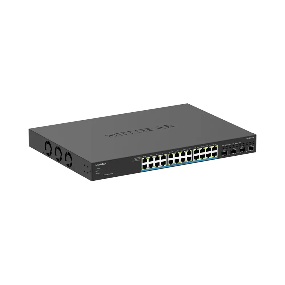 MS324TXUP-100-1 NETGEAR MS324TXUP - 24PT MG U60 POE++ Smart Switch - Image 1