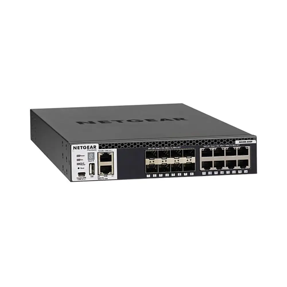XSM4316S-100NES-1 NETGEAR XSM4316S-100NES (M4300-8X8F) Managed Switch - Image 1
