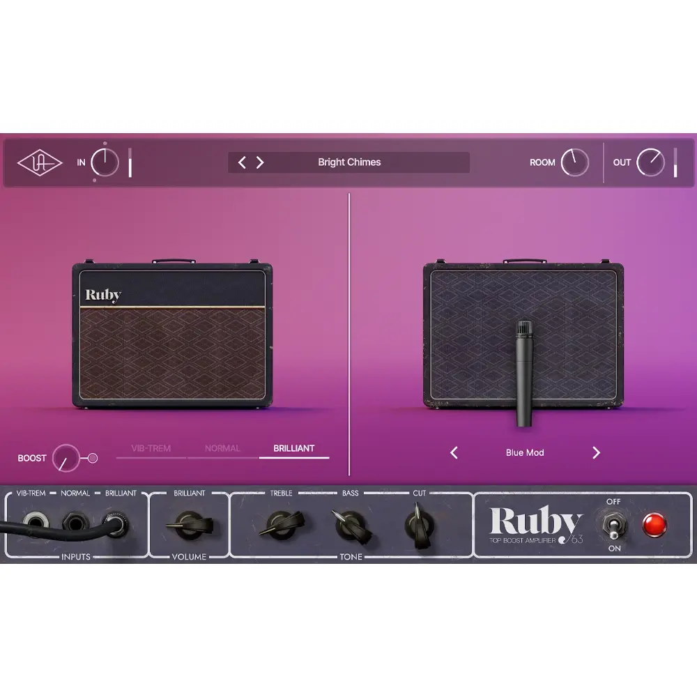 1172-125 UAD Ruby '63 Top Boost Amp - Image 1