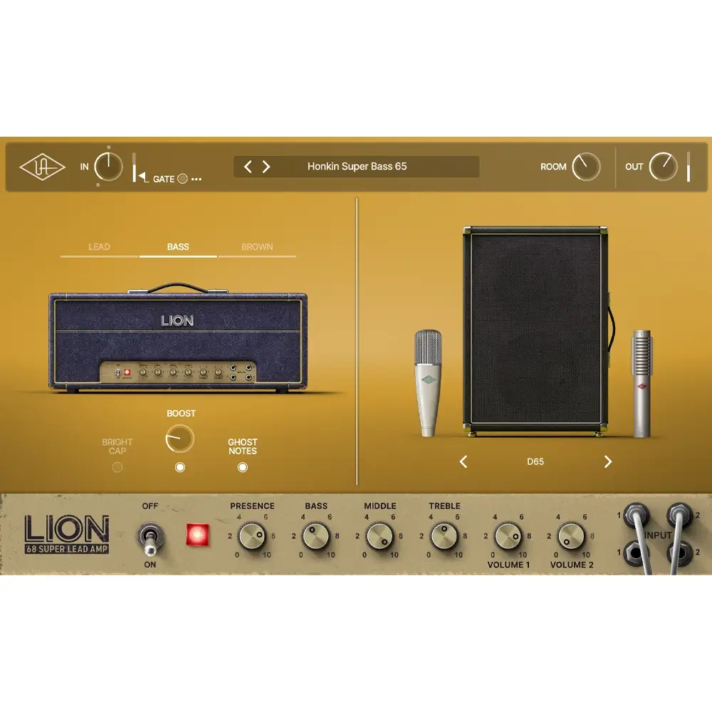 1172-126 UAD Lion '68 Super Lead Amp - Image 1