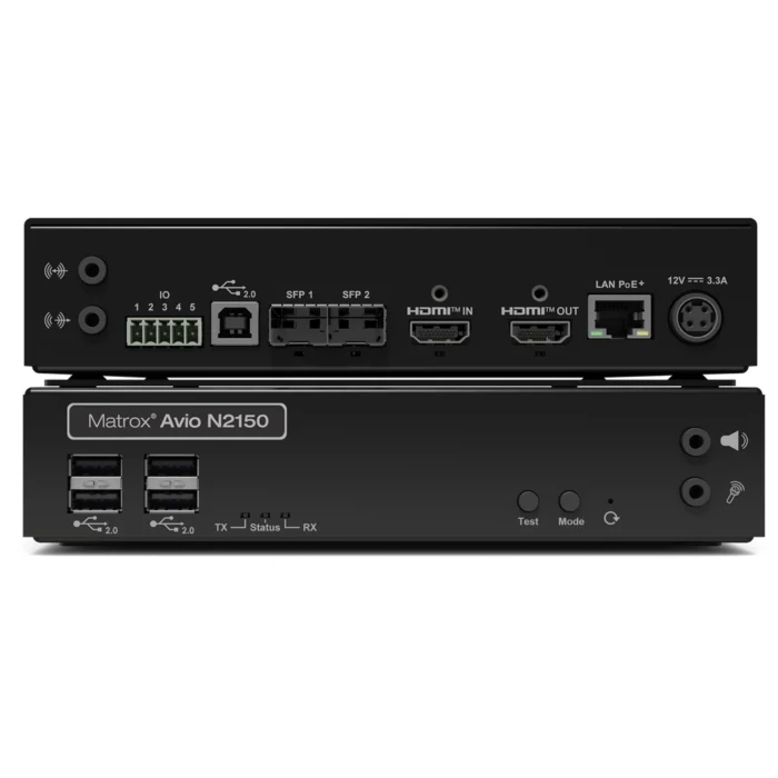 Matrox AV2-N2150 Avio 2 5K60 HDMI IP KVM Extender
